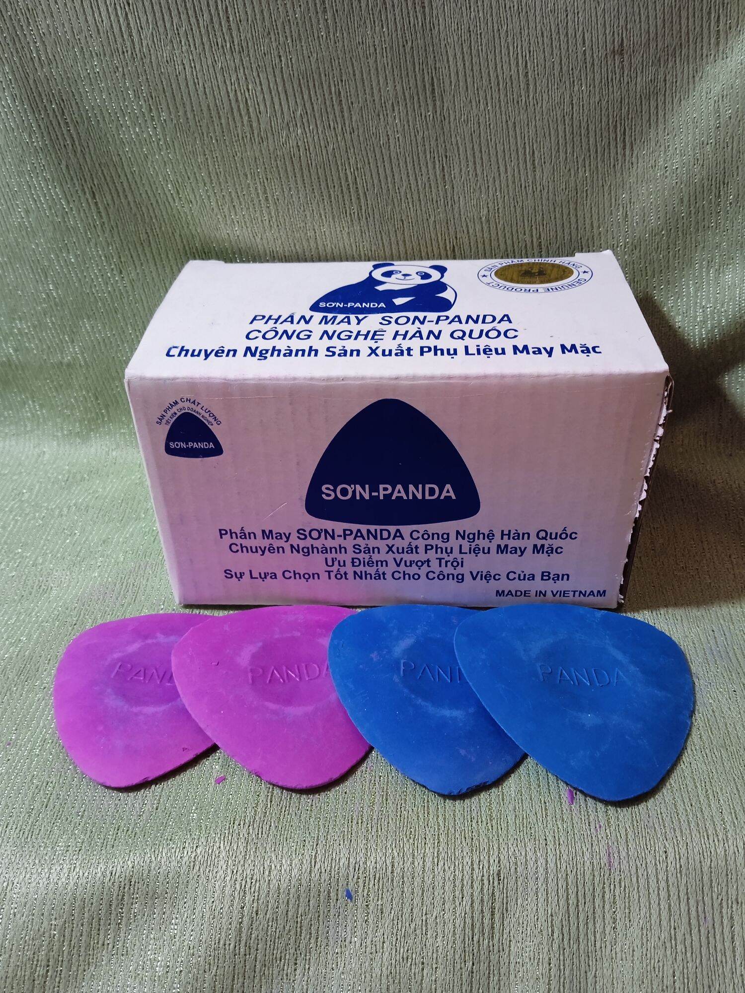 4 viên phấn may loại tốt, hiệu Panda như hình, dùng trong may mặc...