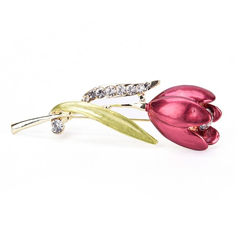 Ghim cài áo hoa tulip