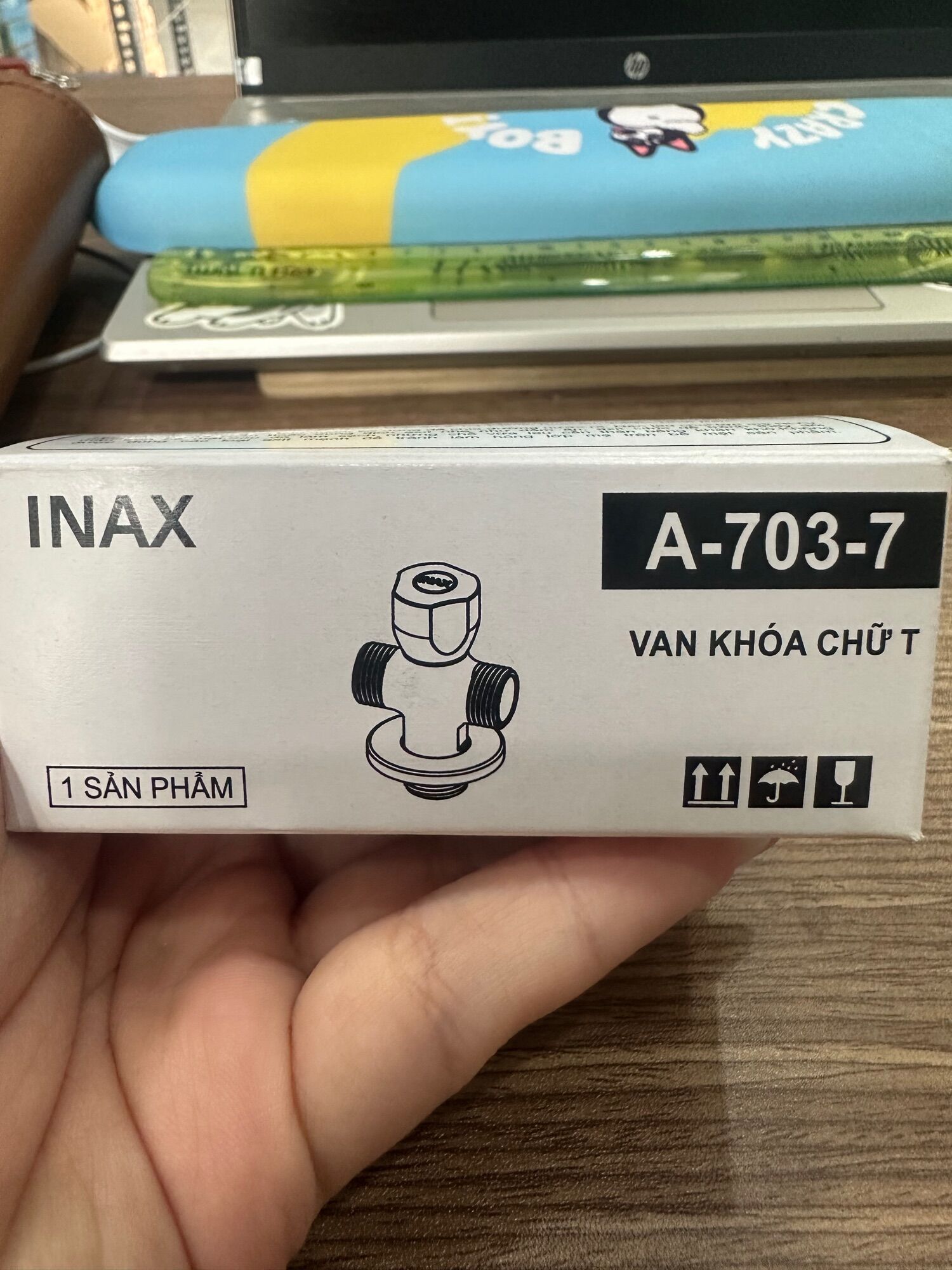 Van chia nước, t khoá cầu chính hãng inax a-703-7