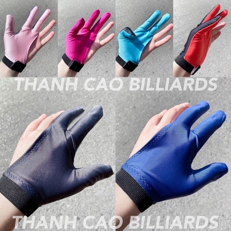 Set 10 Chiếc Găng Tay Dán Giá Rẻ Chơi Bi-a Câu Lạc Bộ | Bao Tay Dán Phối 2 Màu
