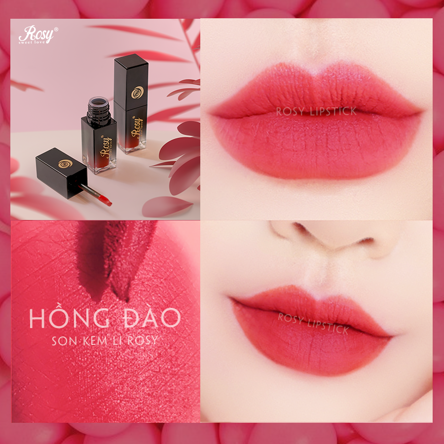 [chính hãng]son kem lì Rosy an toàn mẹ bầu