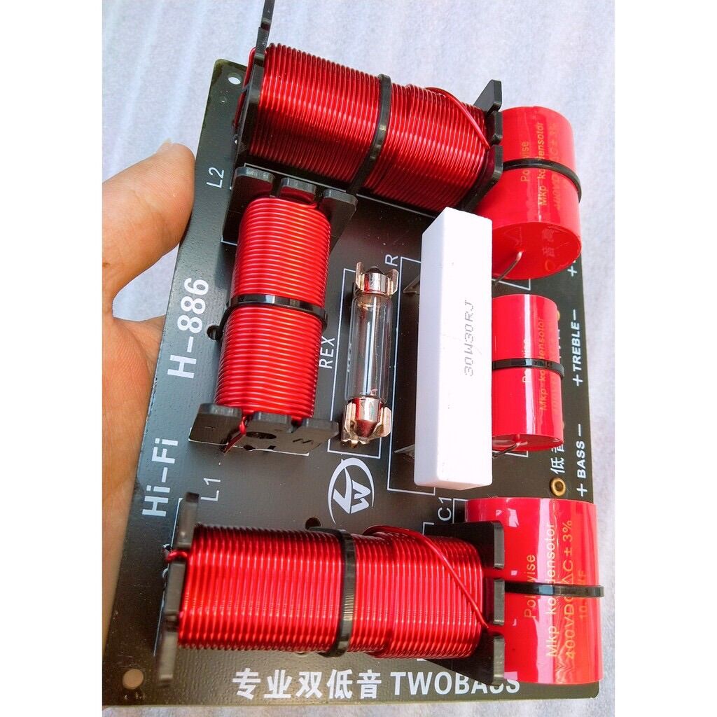 PHÂN TẦN FULL ĐÔI H886 CÔNG SUẤT LỚN - GIÁ 2 MẠCH