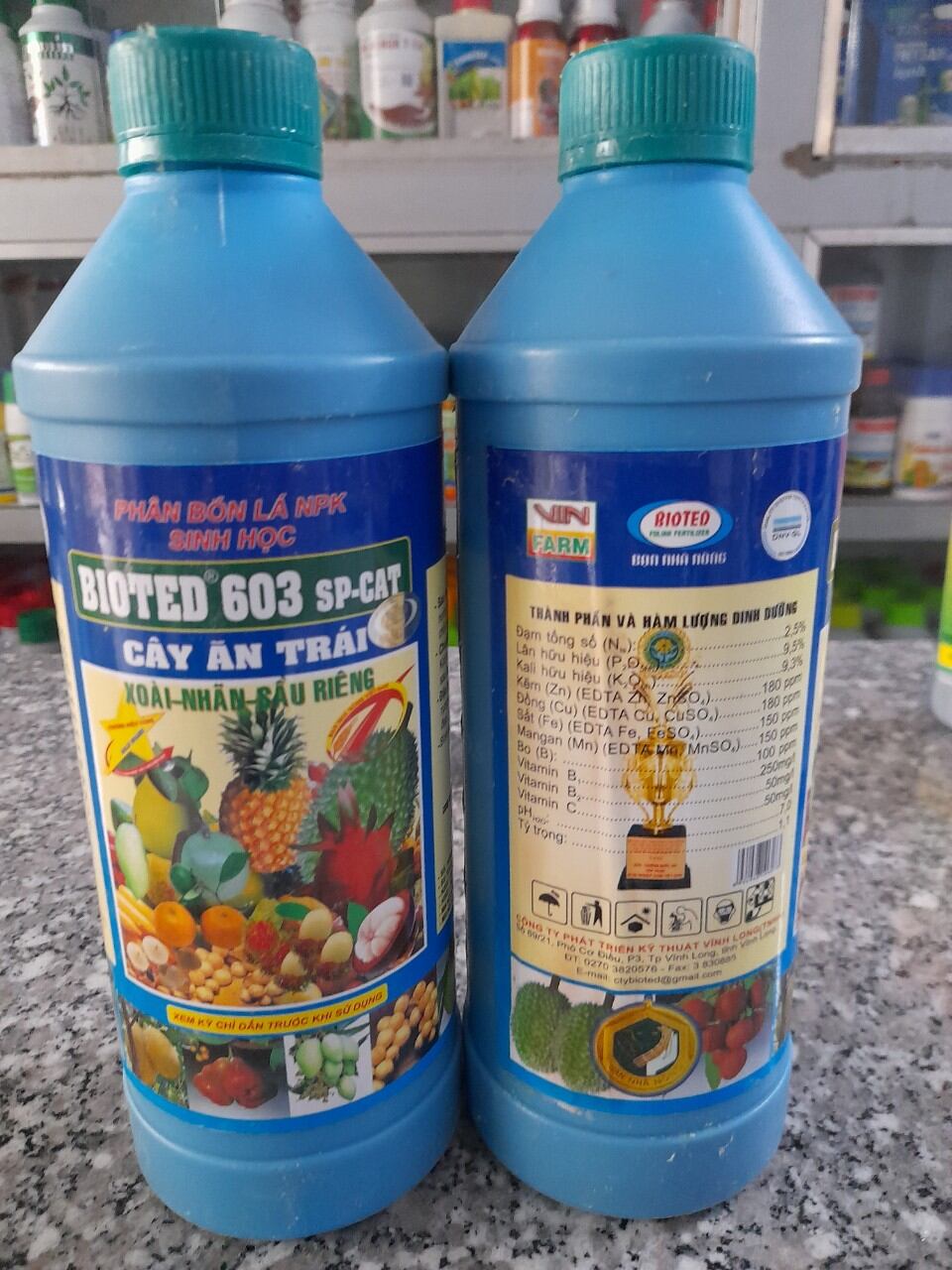 Phân bón lá BIOTED chai 1L