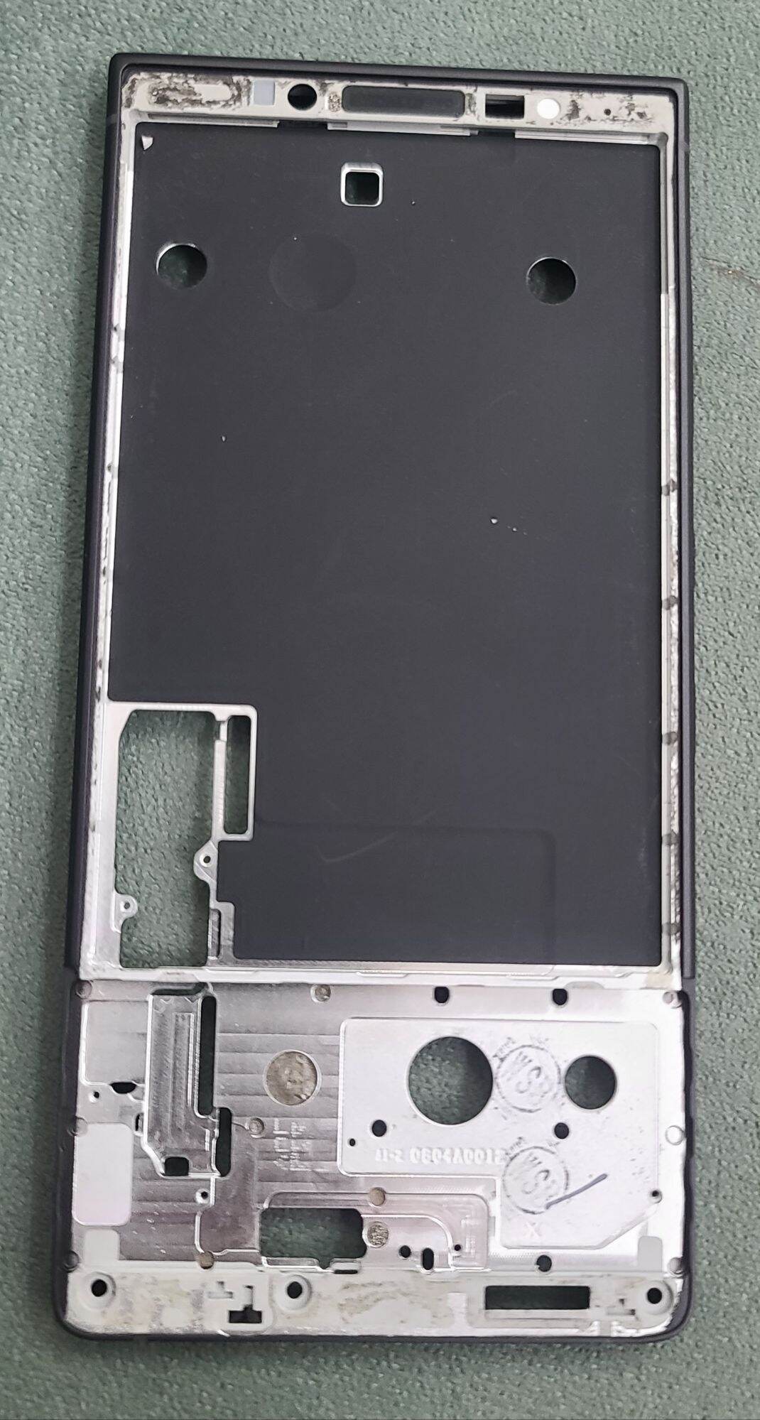Khung viền (benzen) blackberry Keytwo(Key2/ K2) zin đen sơn lại
