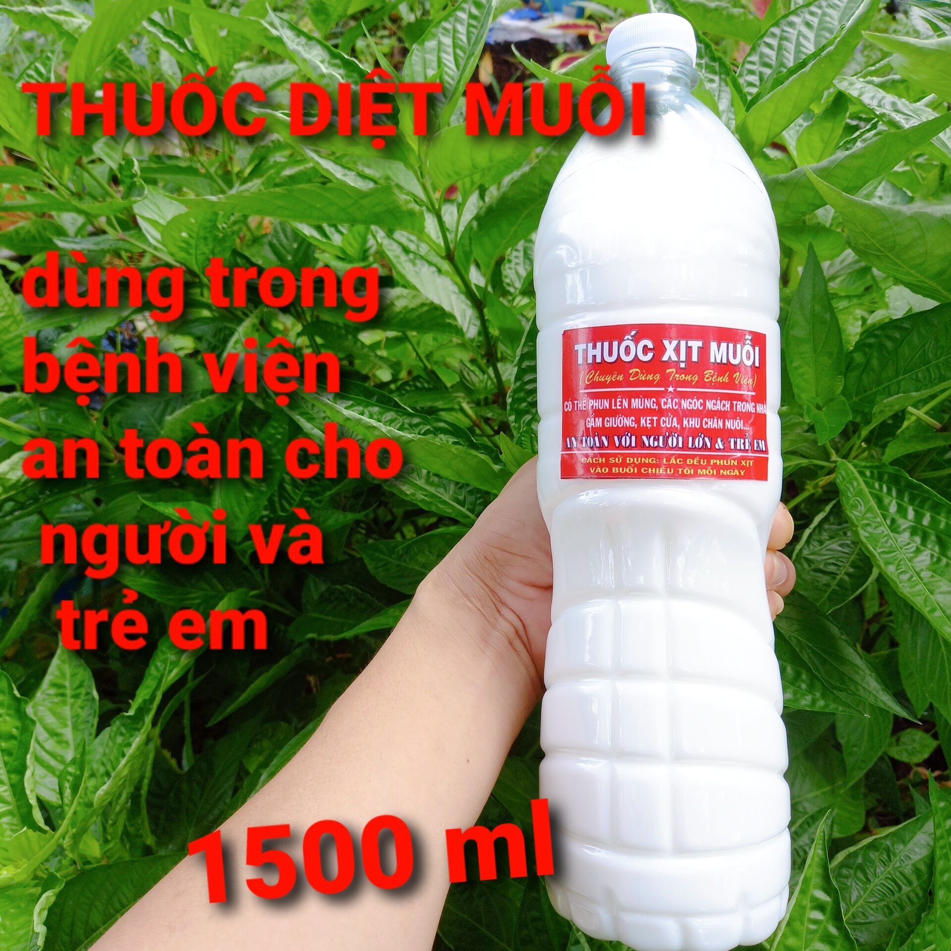 Thuốc diệt muỗi chuyên dùng trong bệnh viện an toàn cho người và trẻ em