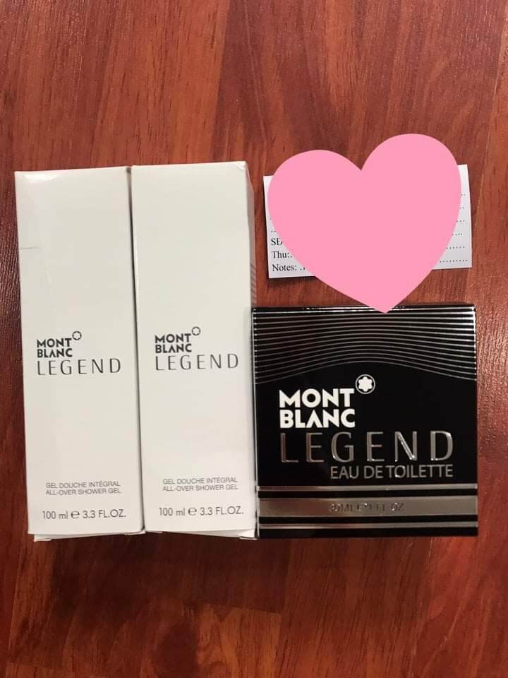 Set nước hoa Mont đen