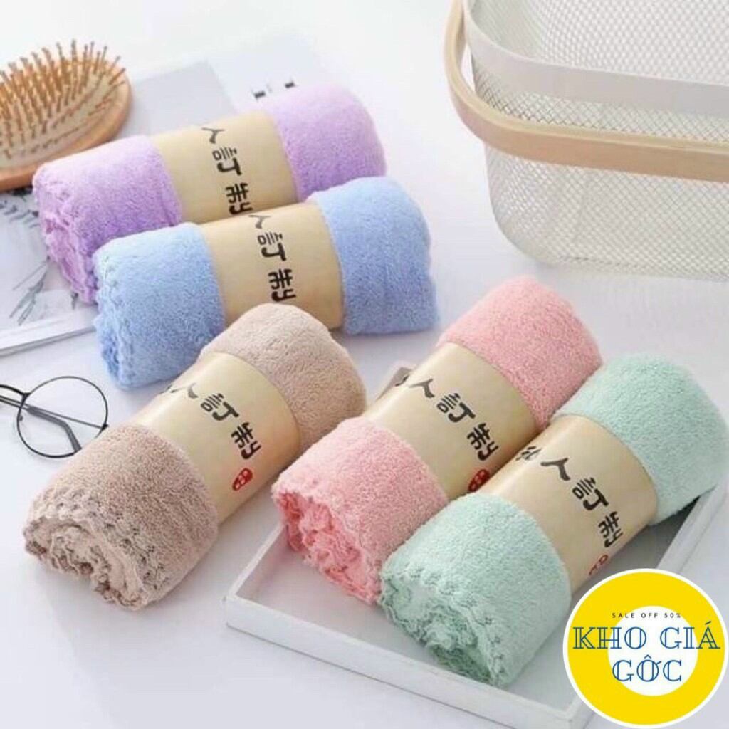 Khăn mặt- khăn đa năng chất mềm mịn kích thước 30*50