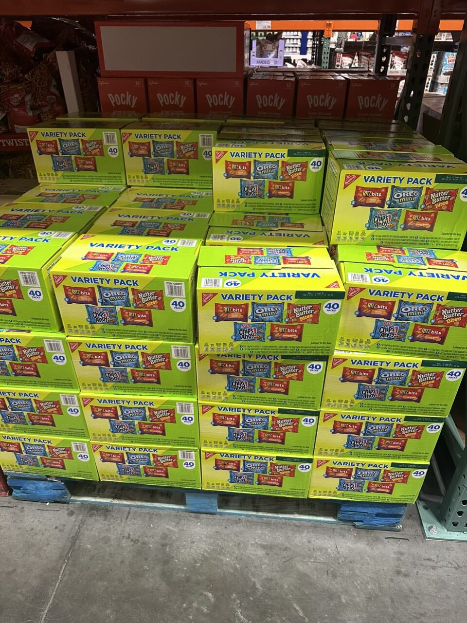 (Nhập Mỹ - Date 15/03/2024) Bánh quy Nabisco Ritz bits đậu phộng