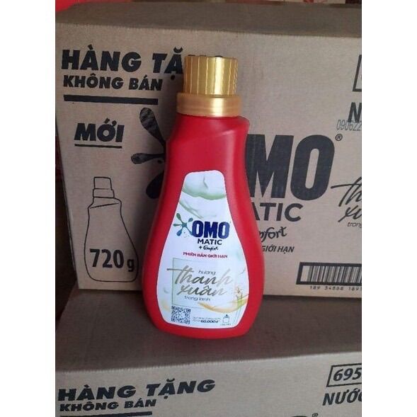 Nước giặt omo matic 720g