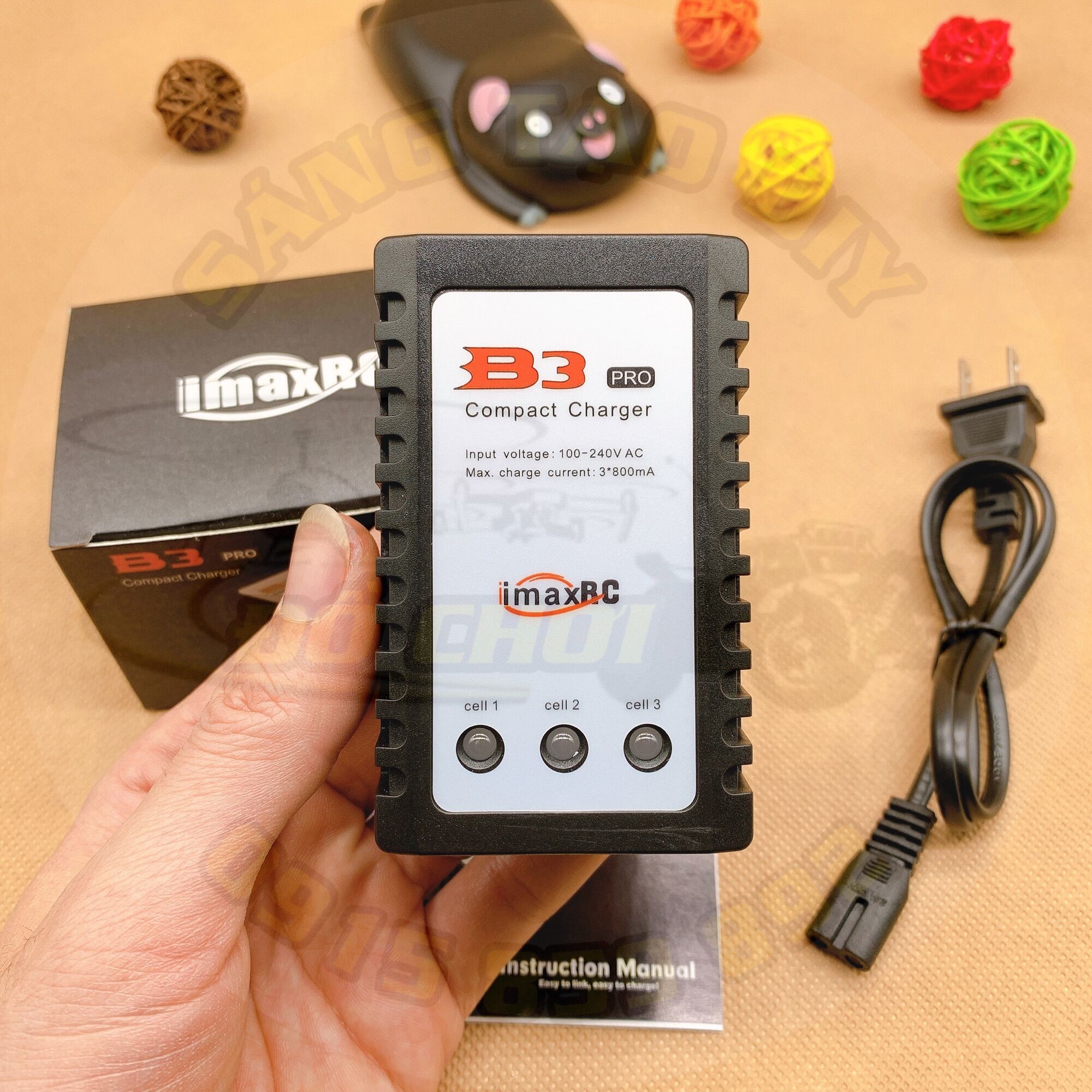 Sạc b3 pro imaxrc 800ma - sạc cân bằng pin lipo 2s 7.4v - 3s 11.1v - ảnh sản phẩm 5