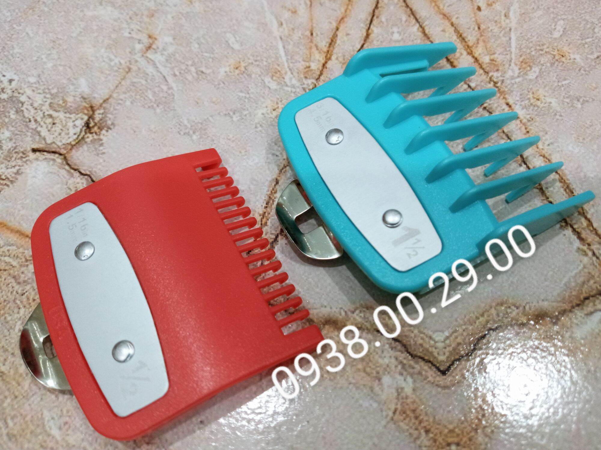 Cữ Thép 1.5mm Và 4.5mm Cho Tông Đơ Cắt Tóc, Bộ 2 Cữ Gá Thép Usa Loại Tốt. (Ảnh thật). 