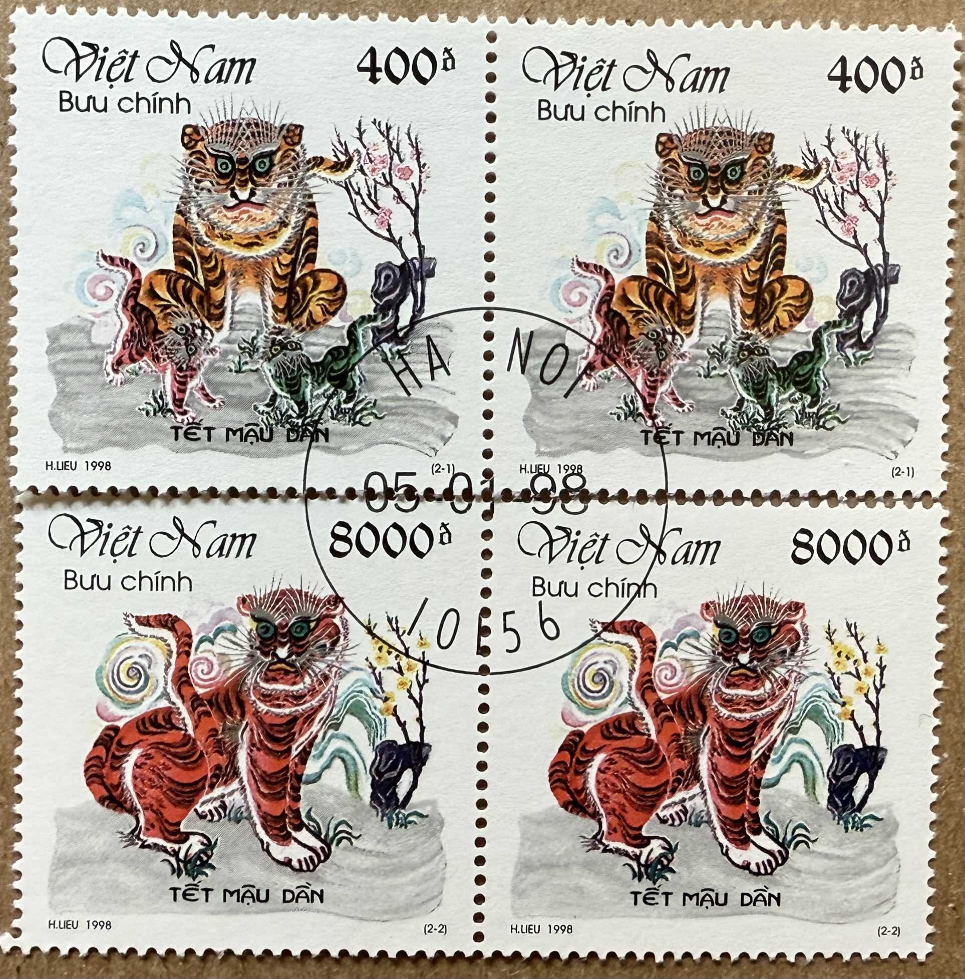 Tem Việt Nam 1998: Tết Mậu Dần