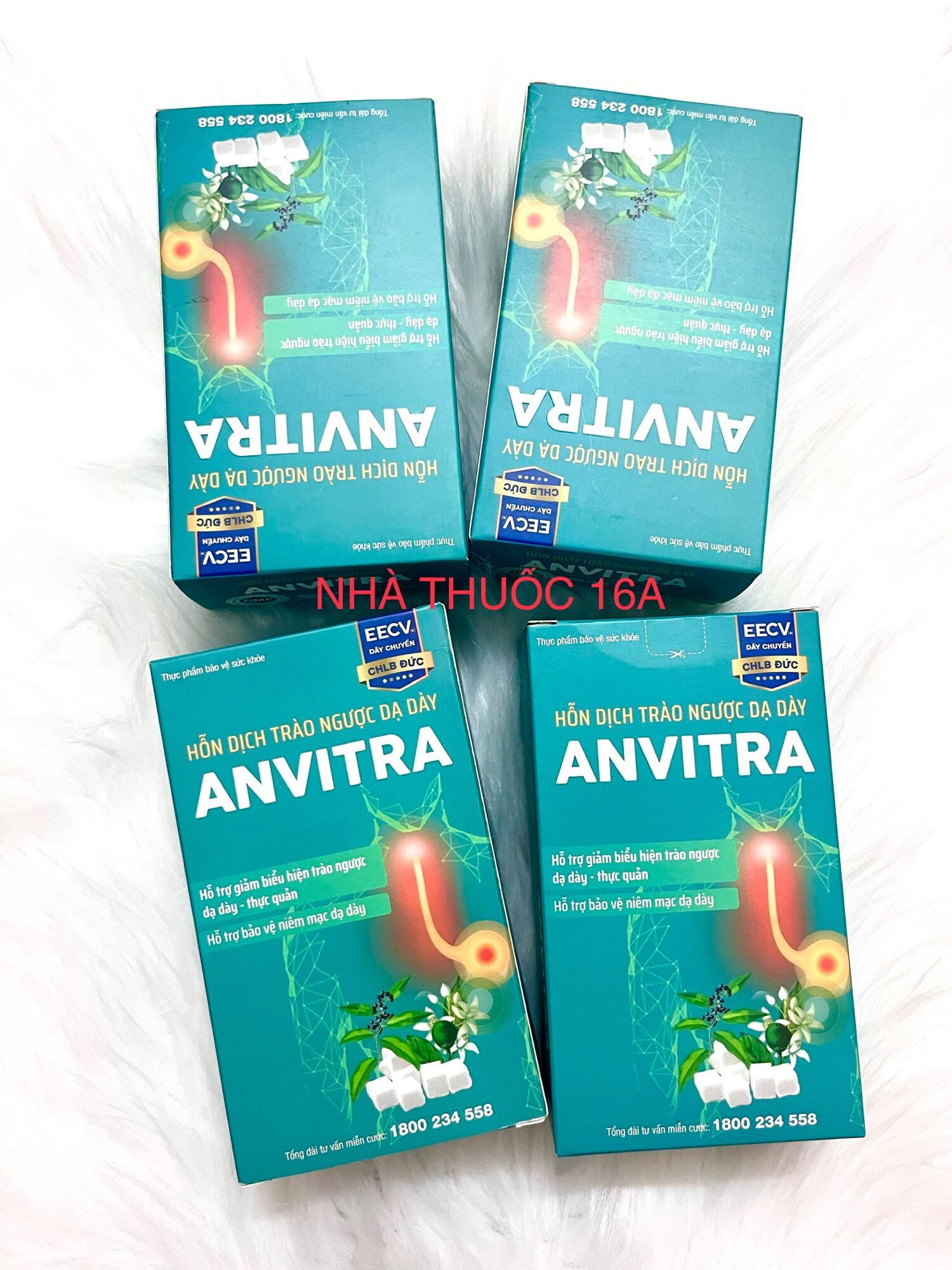 ANVITRA - MIỄN PHÍ VẬN CHUYỂN - HỖN DỊCH TRÀO NGƯỢC DẠ DÀY - CHÍNH HÃNG CÔNG TY