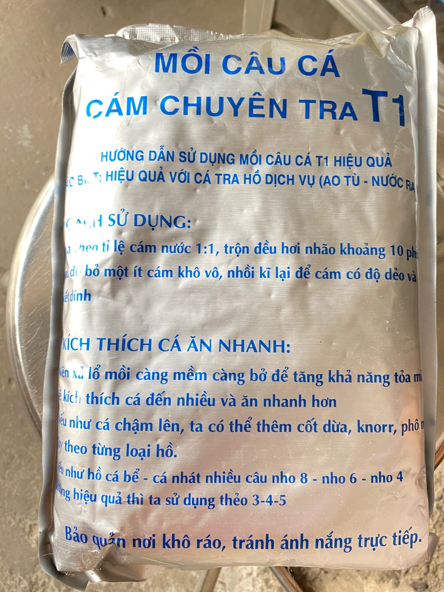 Cám câu cá T1