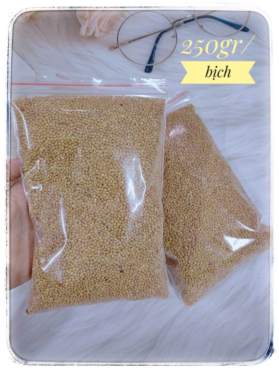 Kê hạt vàng- Thức ăn hamster, chim, vẹt,yến, phụng