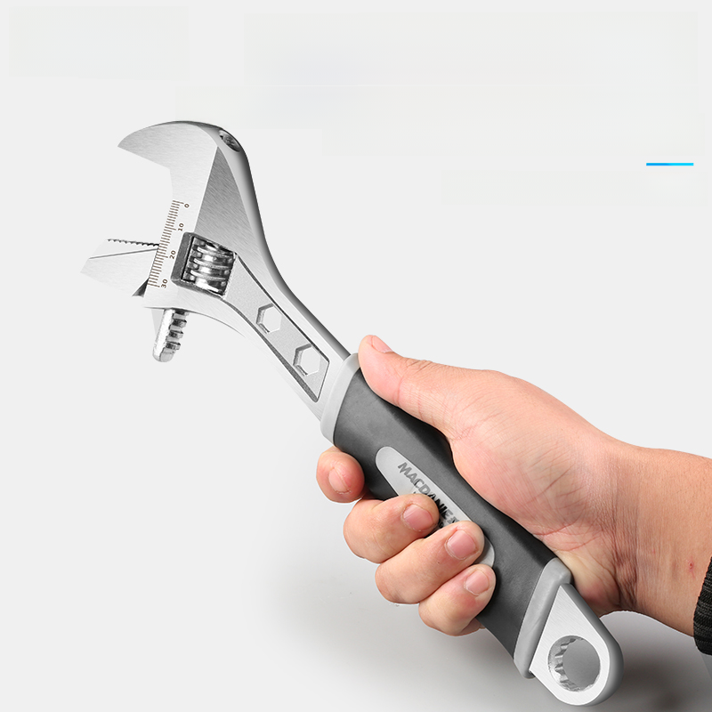 Multifunctional Adjustable Wrench Universal Wrench Shifting Spanner German Imported Large Open-End Wrench 6-Inch 8-Inch Wrench