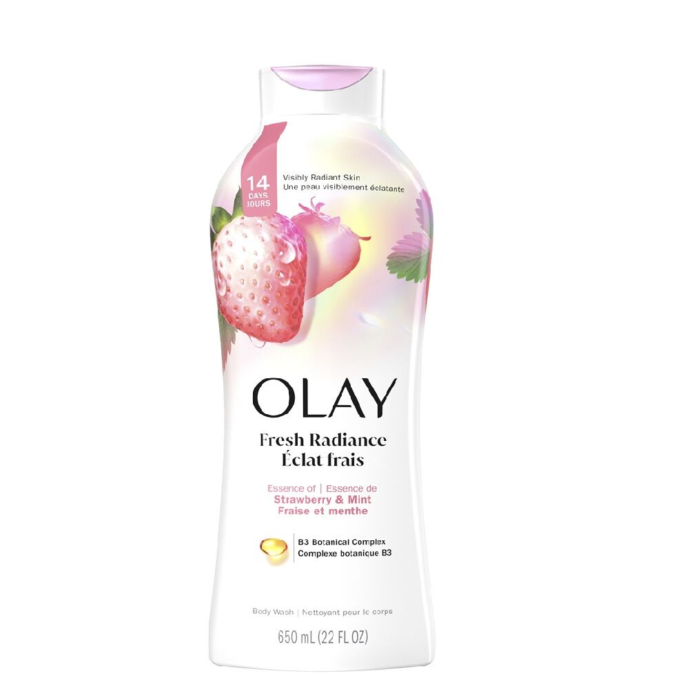 Olay Strawberry & Mint Body Wash 650ml