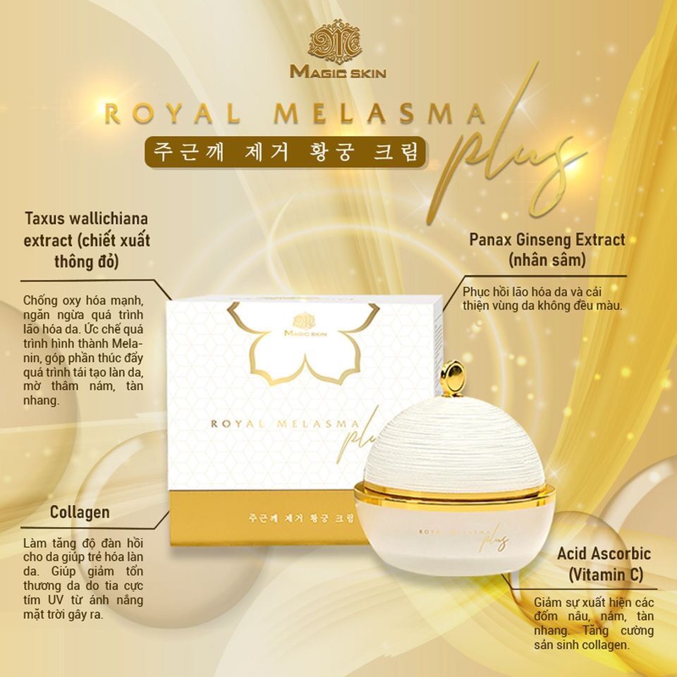 Cao Nám Hoàng Cung MAGIC SKIN ( Tặng 1 chống nắng mini)