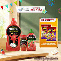 Combo 1 tương ớt CHIN-SU 2KG + Tương cà CHIN-SU 500gr + sate CHIN-SU