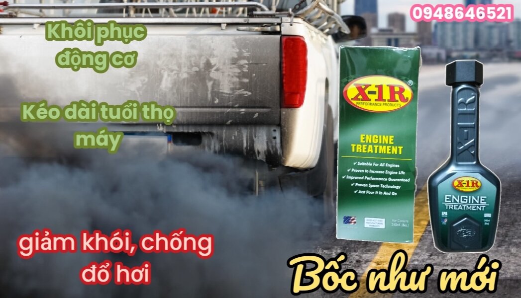 Phụ gia nhớt x1r 240ml chính hãng 🇺🇸🇺🇸🇺🇸