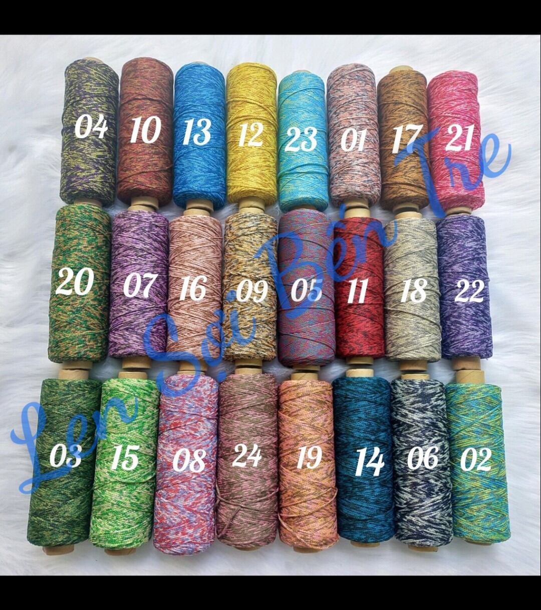 Dệt Craft Yarn Loang 2mm