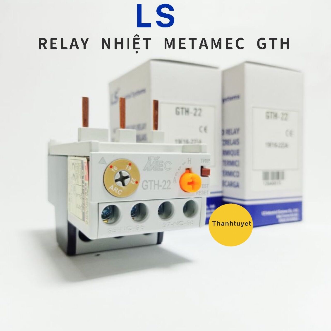 Rơ le nhiệt ls gth-22,relay nhiệt ls gth-22 9a~ 40a