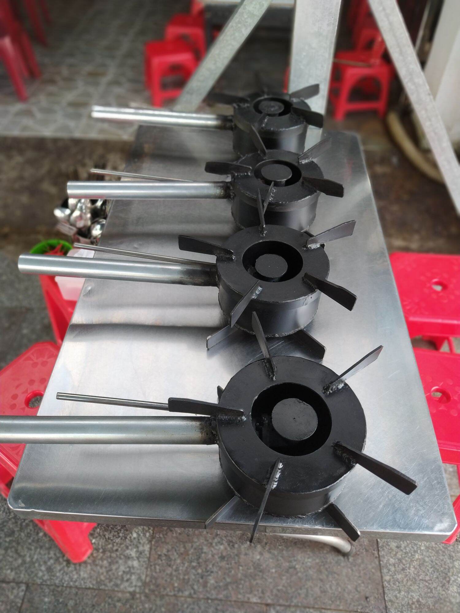 Bếp dùng nhớt thải
