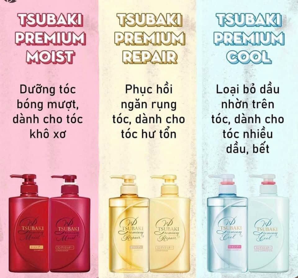 Cặp dầu gội xả Tsubaki - Shiseido Nhật Bản mẫu mới