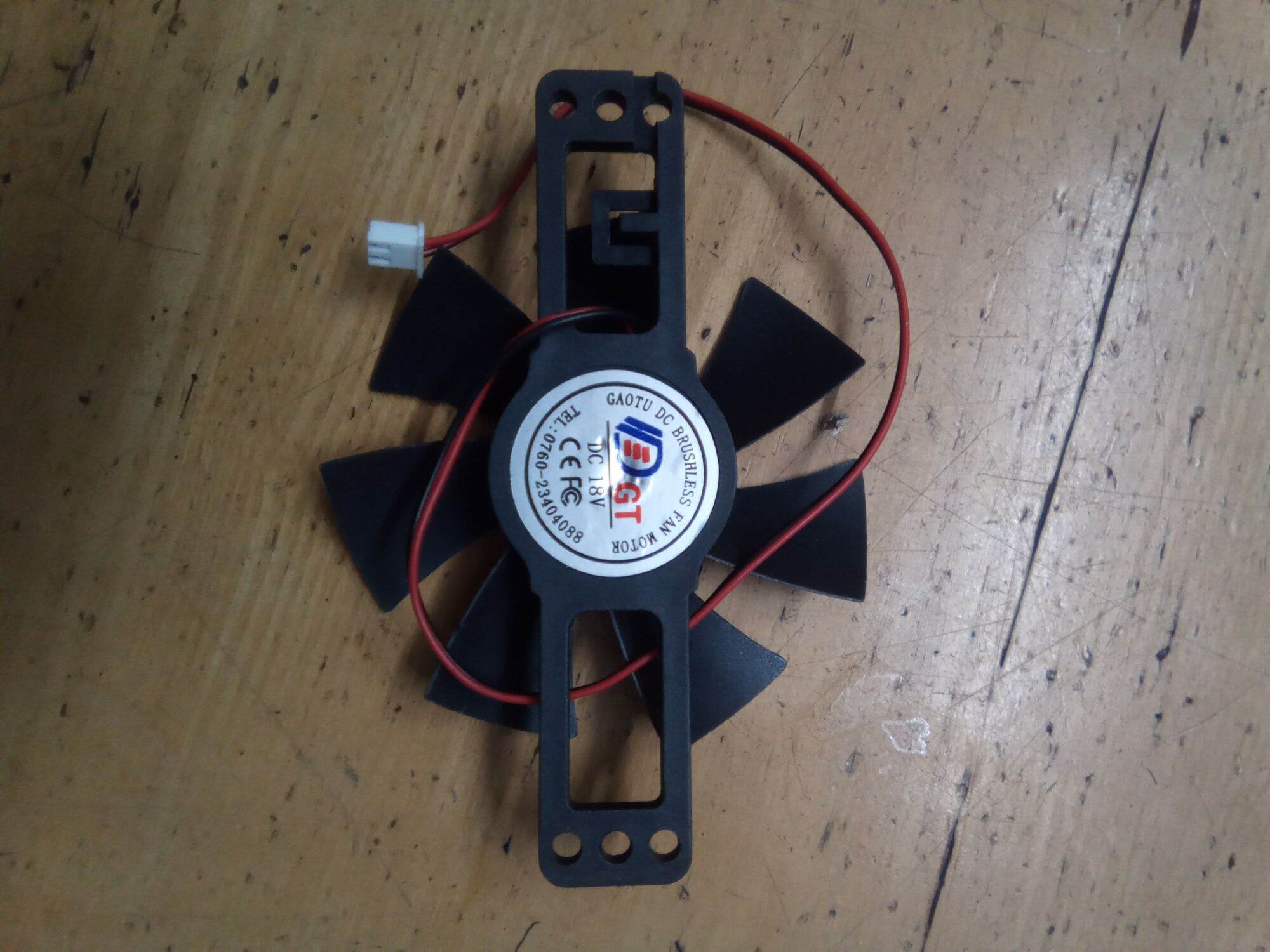 Quạt bếp từ, bếp hồng ngoại DC 18V, đường kính cánh 8.5 cm
