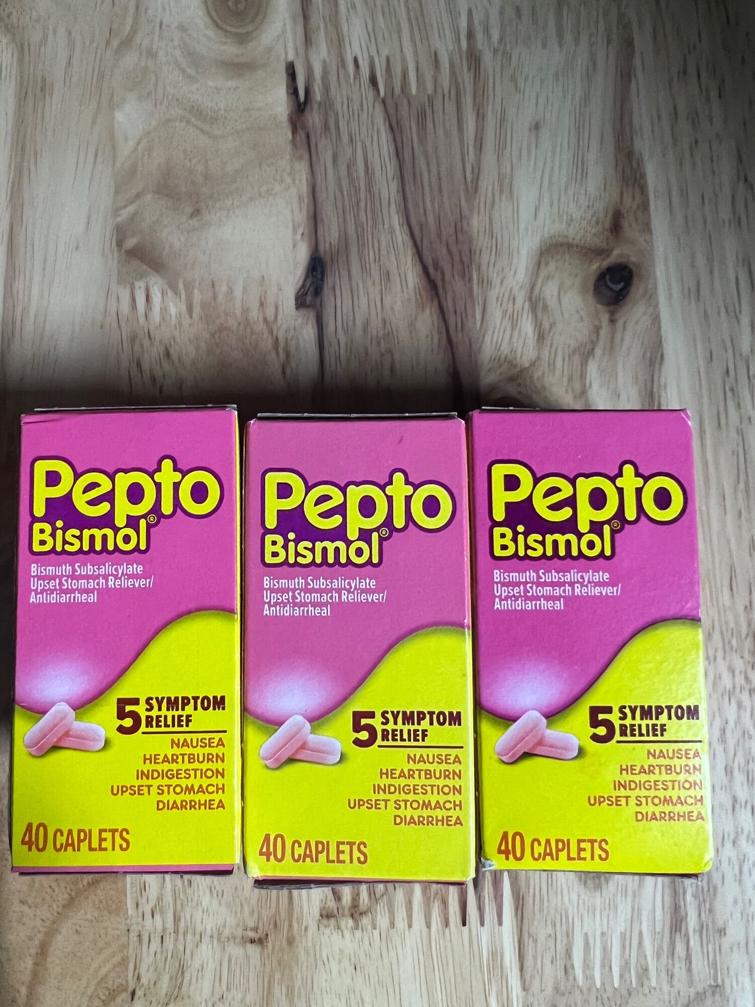 Viên tiêu hóa 40v Pepto Bismol chuẩn Mỹ