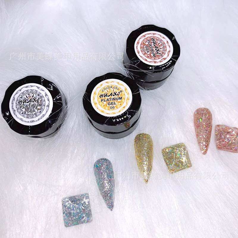 Gel nhũ vẽ viền móng siêu đặc siêu sáng