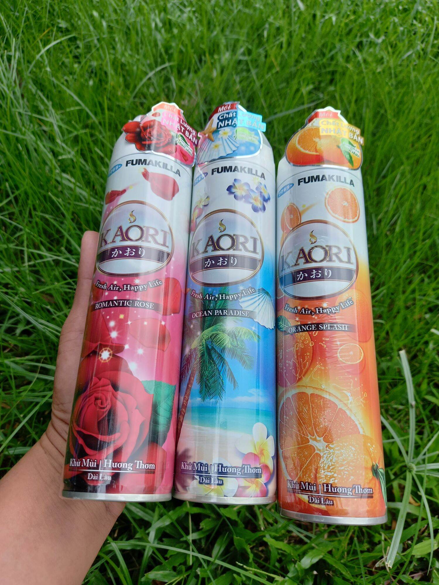 Combô 3 chai nước hoa xit phòng koari 280ml