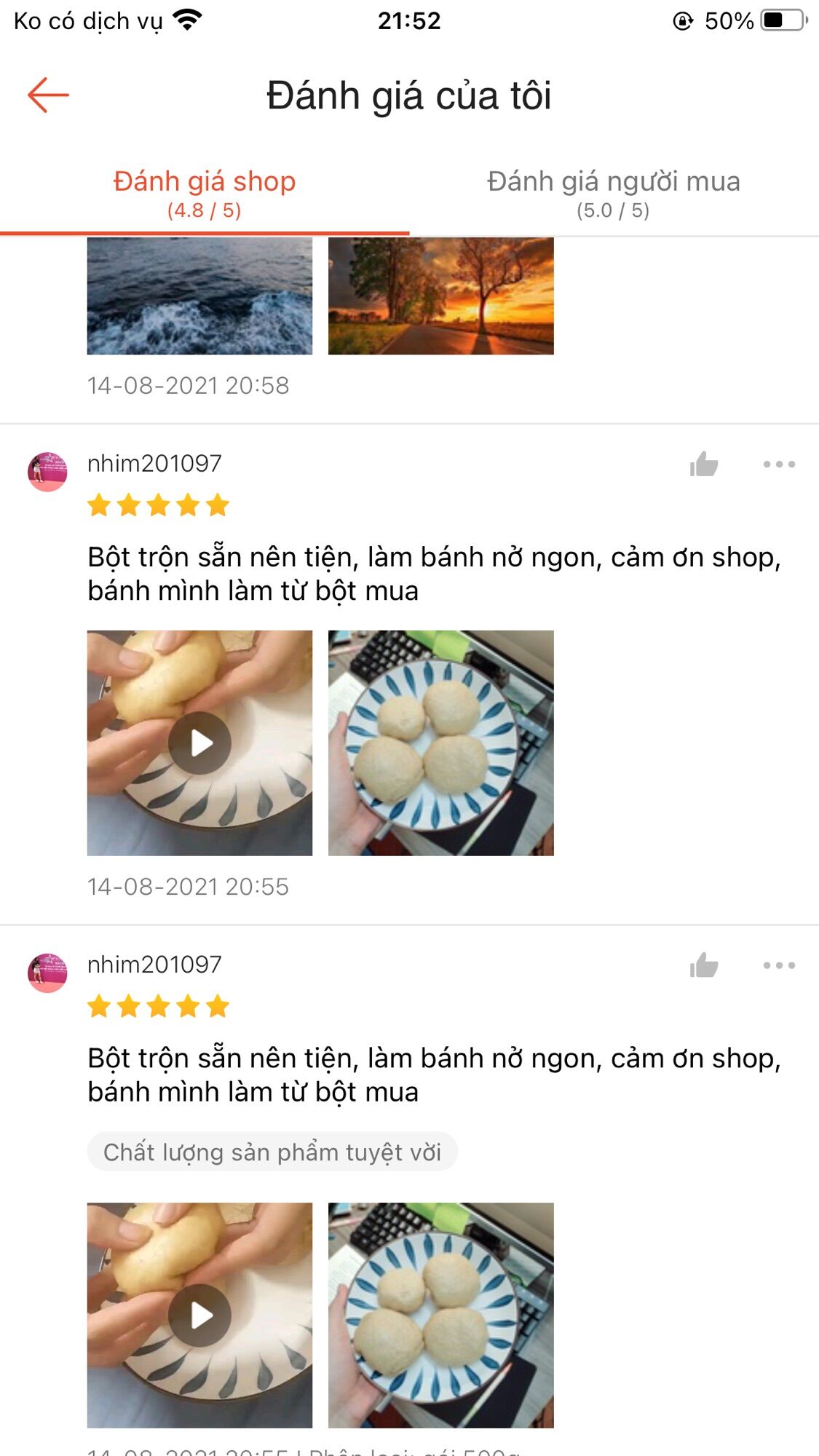 500G Bột bánh bao nguyên cám