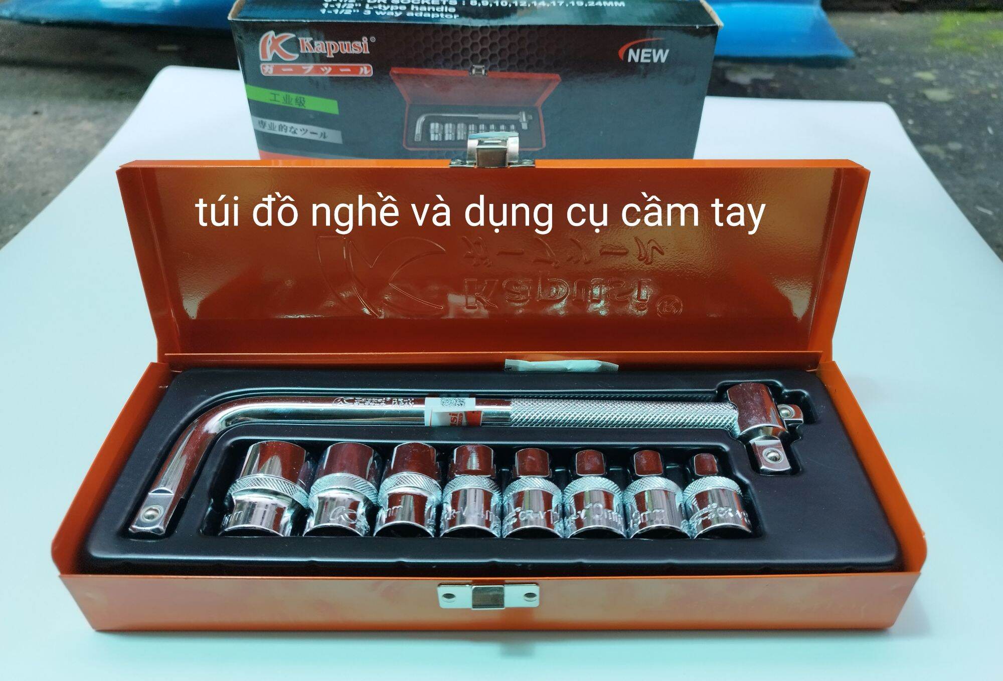 Bộ khẩu cần l 10 món kapusi cao cấp