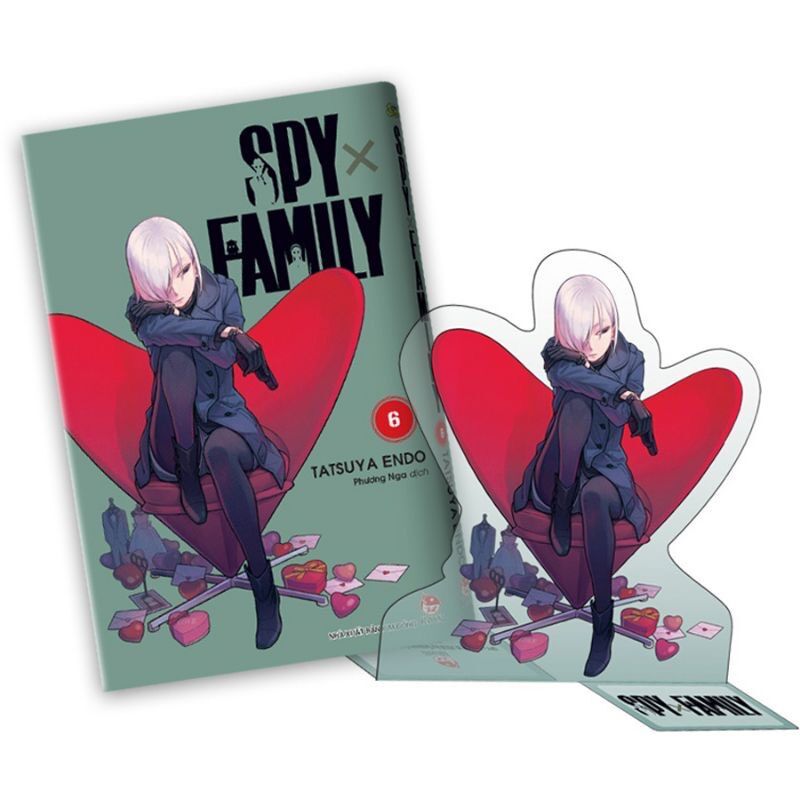 Spy x family 6 rạch seal có standee