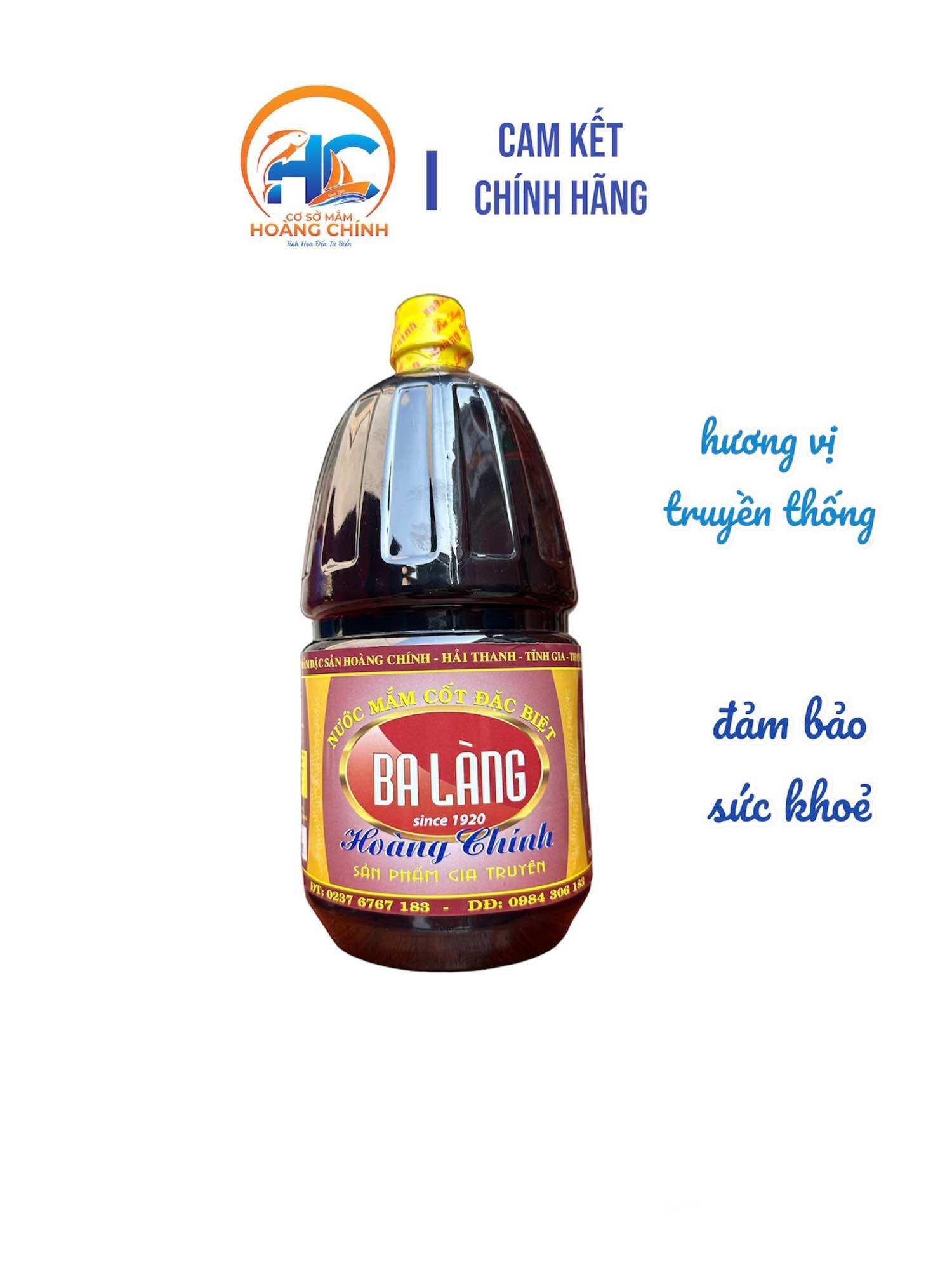 Nước mắm nhĩ cá thu nguyên chất Ba Làng Thanh Hoá