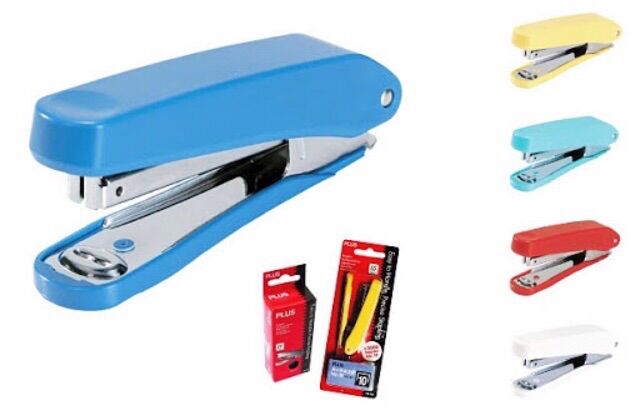 Bấm kim Plus No10 PS-10E chính hãng tặng kèm hộp kim bấm