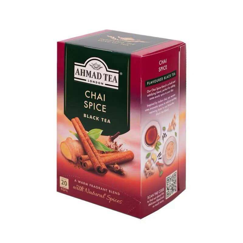 Trà chai ahmad hộp 40g/ 20 túi lọc