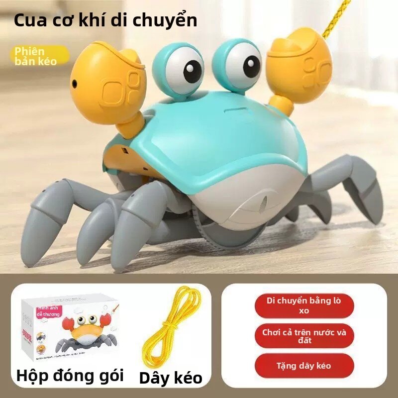 Symper | Đồ Chơi Điện Tích Hợp Giáo Dục Cảm Giác Bò Động Cua