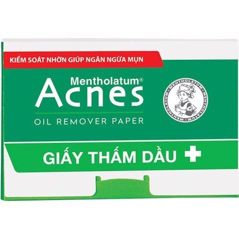 Acnes Oil Remover paper giấy thấm dầu