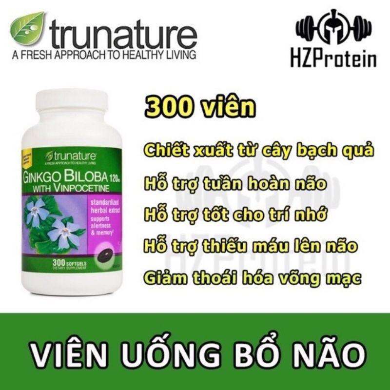 Bổ não ginkgo biloba 300 viên Mỹ