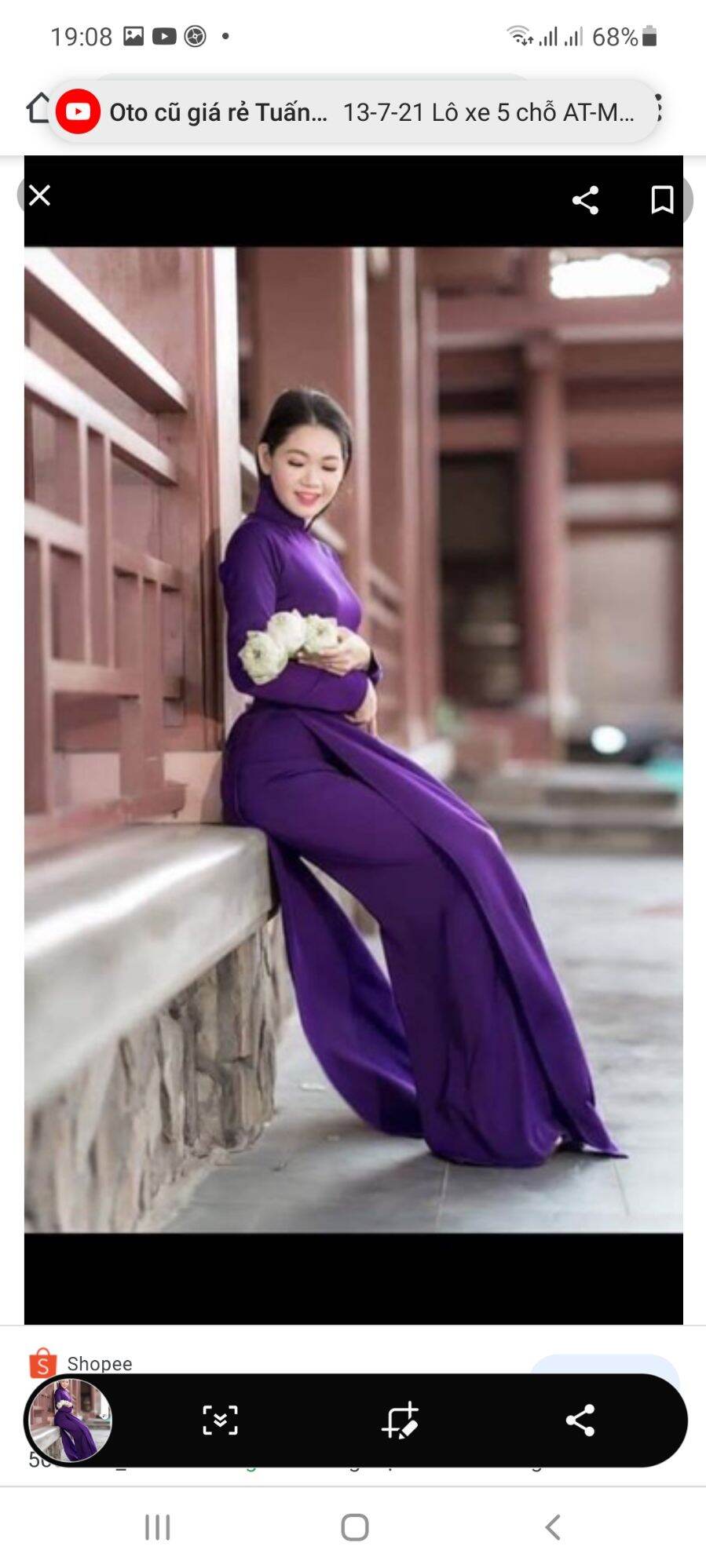 🍊CẢ BỘ TÍM HUẾ ĐẰM THẮM LUA TƠ NHẬT CHỈ 205 K ,CẢ BỘ