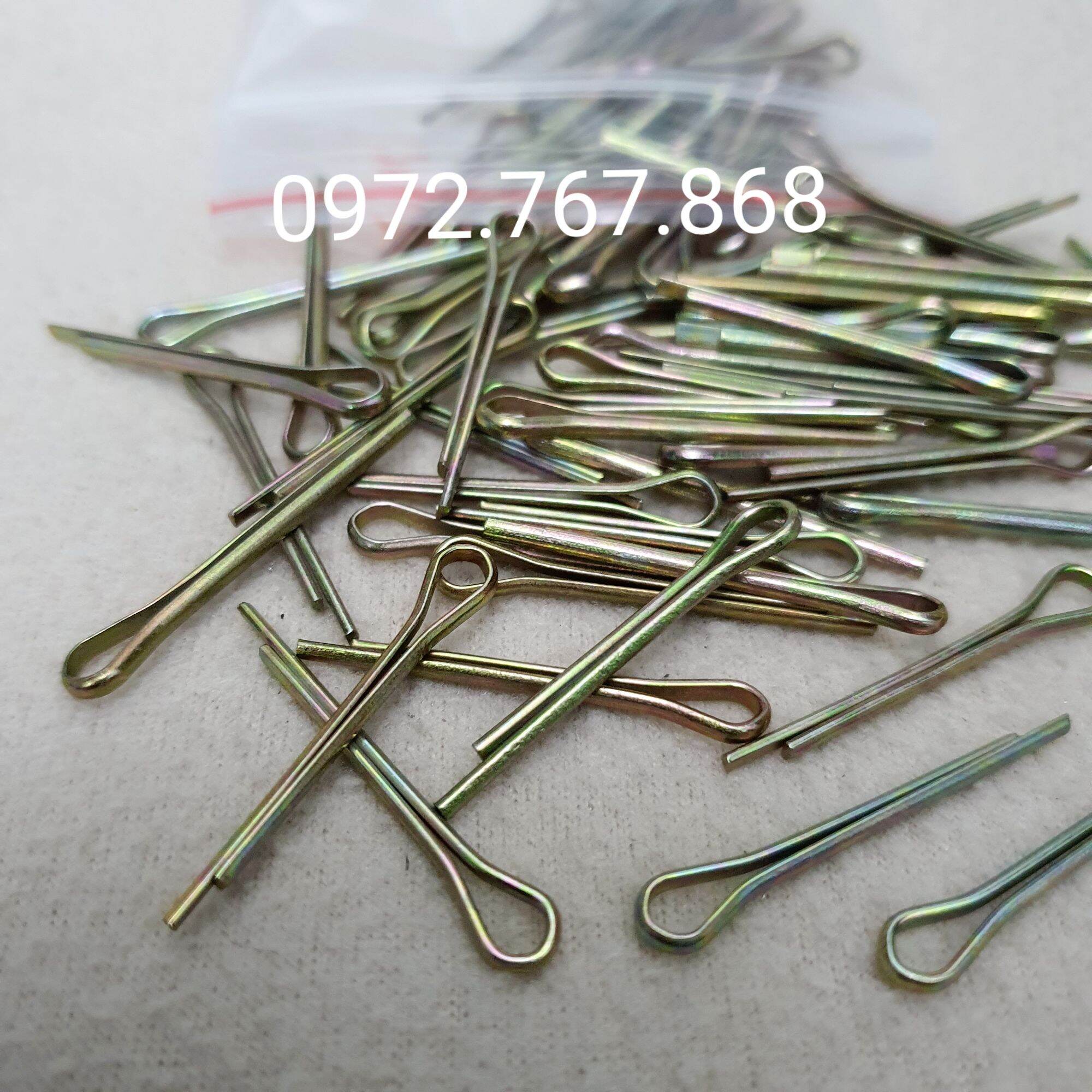 [100 cái] Chốt chẻ 2x25mm