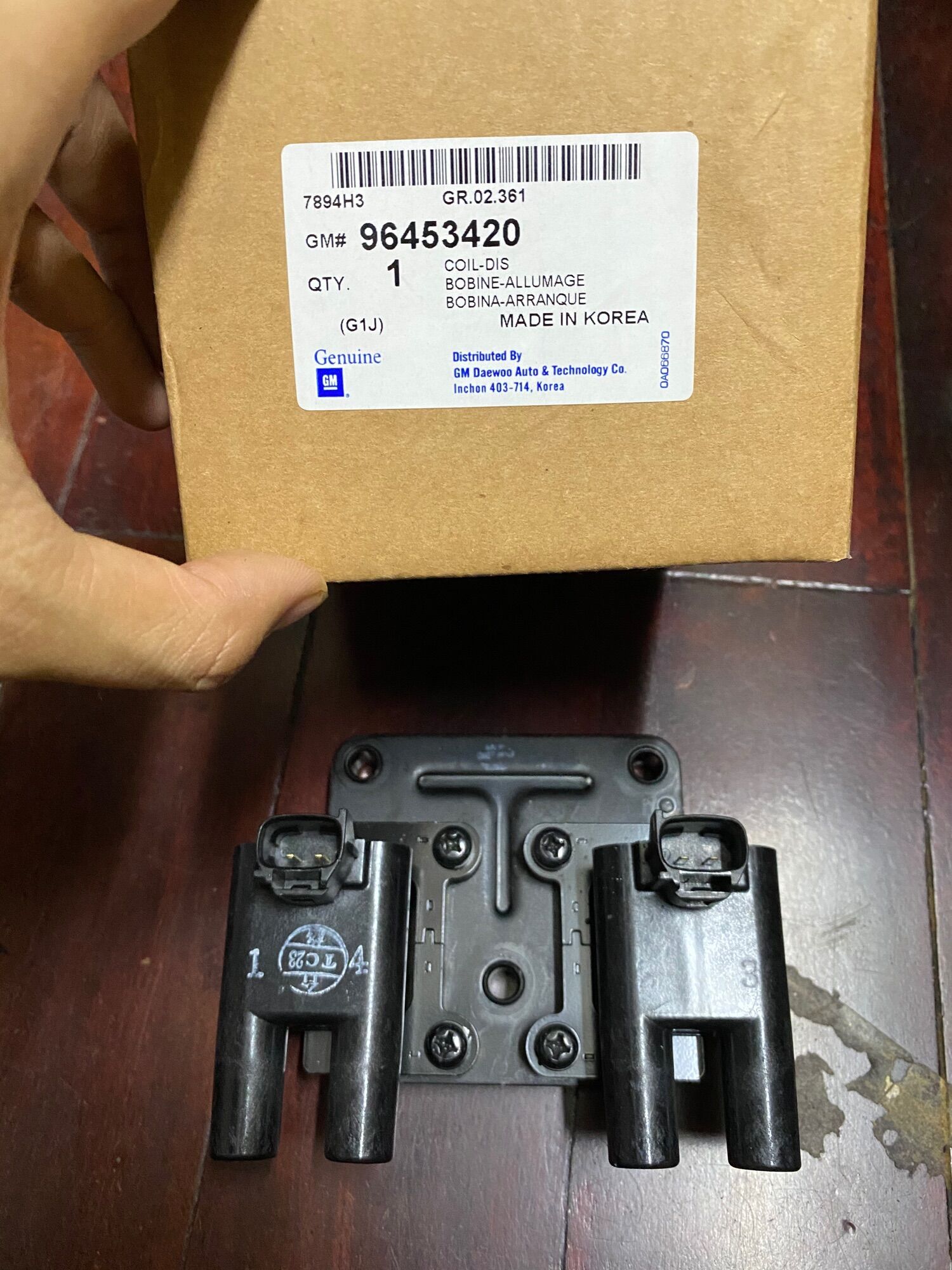 Mô bin đánh lửa Lacetti Ex Gm:96453420