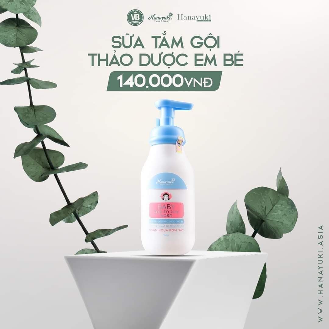 H03 Sữa tắm baby Hanayuki