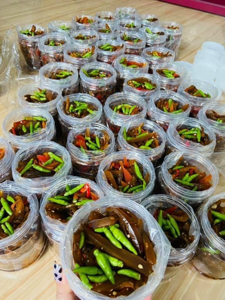 Dưa mắm trộn sẵn  600g