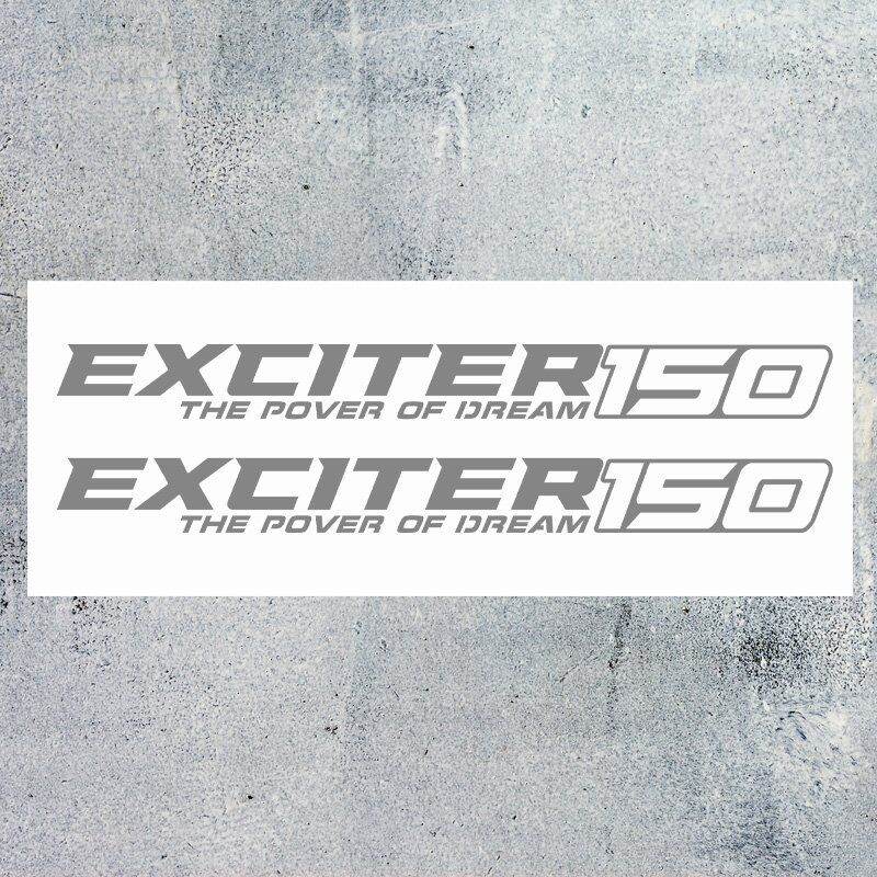 Tem xe exciter 150tem định hình không viền dán xe yamaha exciter