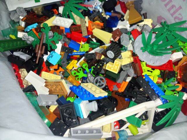 1kg Đồ chơi lắp ráp xếp hình NON-LEGO ĐÃ VỆ SINH FREESHIP