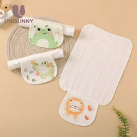 unisunny | Khăn Dắt Bé Thấm Mồ Hôi Có Thể Giặt Được Cotton