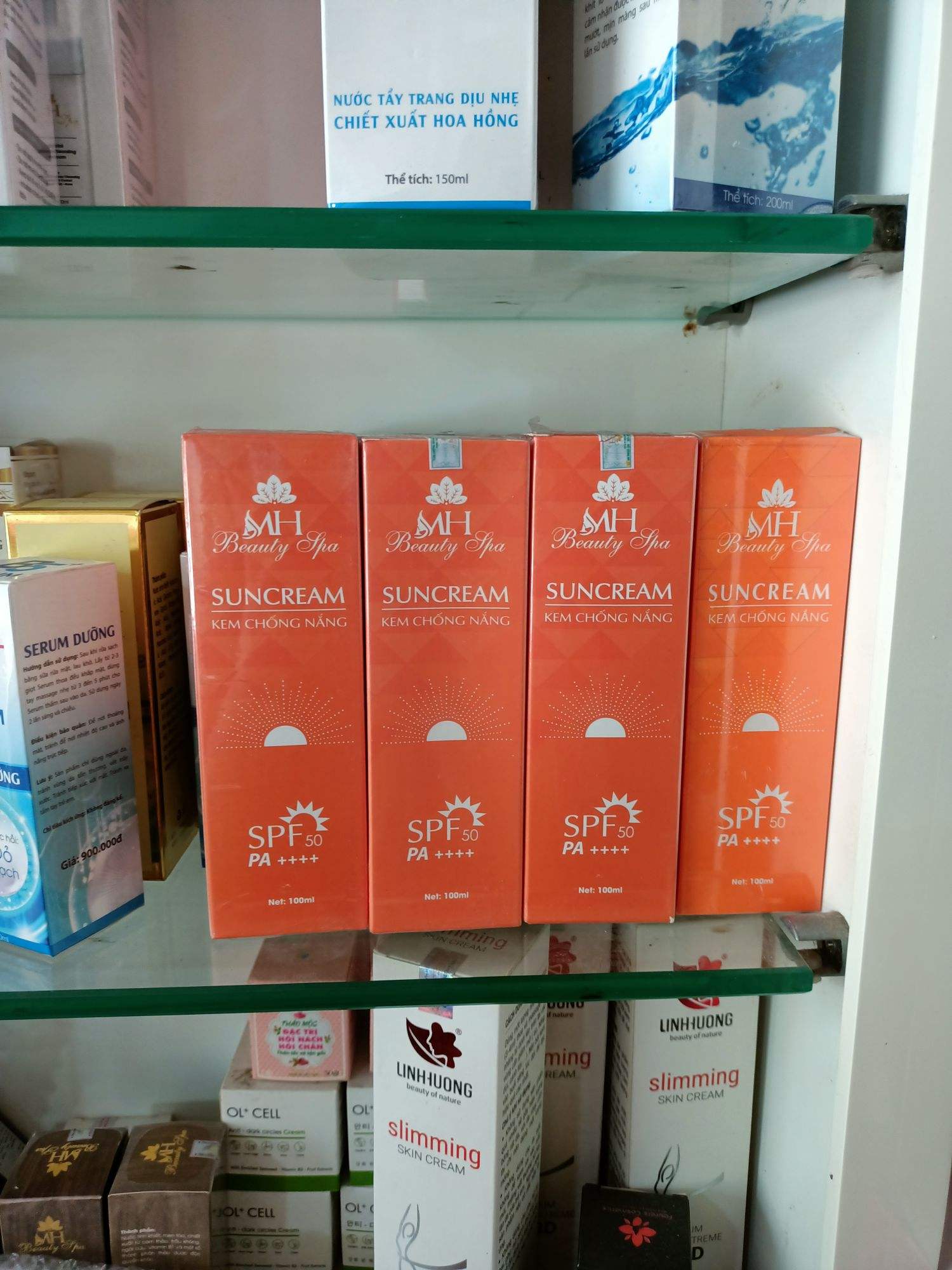 GIÁ SỈ HÀNG CÔNG TY ] KEM CHỐNG NẮNG MH SUNCREAM SPF50+ ( 100ML )